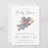 Invitation de baby shower pour bébé Abby Cadabby v (Devant)