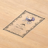 Invitation de Baby Shower pour Bébé au Berceau Fan (Poser)