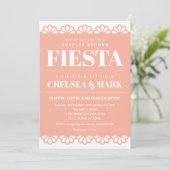 Invitation de Baby Shower pour couples en Papier D (Debout devant)