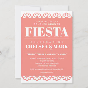 Invitation de Baby Shower pour Couples en Papier D