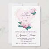 Invitation de baby shower pour la Saint-Valentin É (Devant)