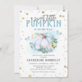 Invitation de Baby Shower pour Petit Garçon Citrou (Devant)