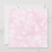 Invitation de Baby Shower pour Princesse Ethnique (Dos)