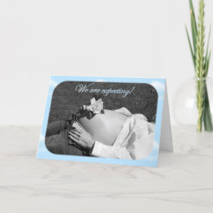 Invitation de baby shower que nous prévoyons