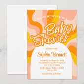 Invitation de Baby shower rétroactif personnalisée (Devant / Derrière)