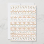 Invitation de Baby shower scandinave laide (Dos)