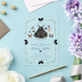 Invitation de Baby shower sorcière mignonne (Insitu (Mariage))