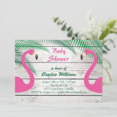 Invitation de Baby shower Sun Kissed (Debout devant)