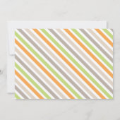 Invitation de Baby shower Sweet Safari (Dos)