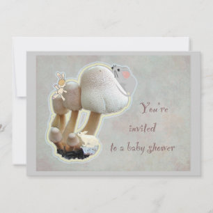 Invitation de baby shower Terrain de jeu aux champ