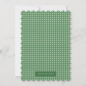 Invitation de Baby shower tropical (Dos)