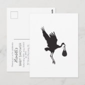 Invitation de Baby shower Unisex minimal Cute Stor (Devant / Derrière)