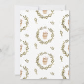 Invitation de baby shower virtuelle | Ordinateur p (Dos)