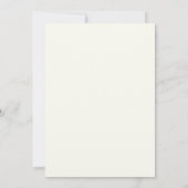 Invitation de Baby shower Whimsical Pastel (Dos)