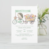 Invitation de Baby showers cultivés localement Flo (Debout devant)