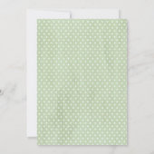 Invitation de Baby Sprinkle Fiesta Bébé Cactus Ver (Dos)