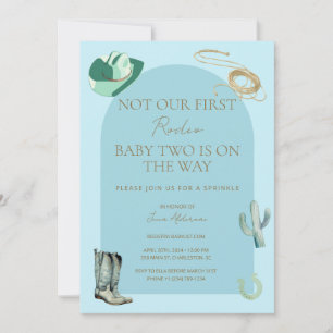 Invitation de Baby Sprinkle « Pas notre/son premie