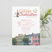 Invitation de Bachelorette à Charleston & Itinérai (Debout devant)