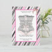Invitation de Bachelorette Corset 5x7 (Debout devant)