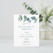Invitation de bachelorette itinérante des Feuilles (Debout devant)