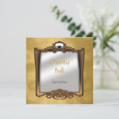 Invitation de Bal de Charité Or (Debout devant)