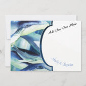 Invitation de baleines à bosse (Dos)