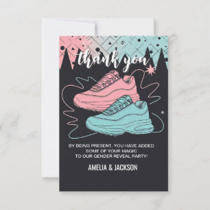 Invitation de balle Basket rétro 90s Genre Reveal