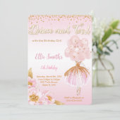 Invitation de ballerine (Debout devant)