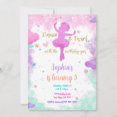 Invitation de ballerine  (Devant)