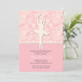 Invitation de ballet sur ses pointes (Debout devant)