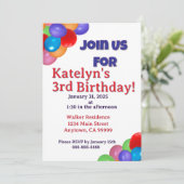 Invitation de ballons (Debout devant)