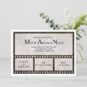 Invitation de bande de film (Debout devant)