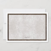 Invitation de bande de film (Dos)