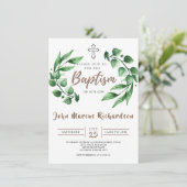 Invitation de baptême (Debout devant)