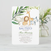 Invitation de baptême (Debout devant)