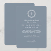Invitation de baptême (Devant / Derrière)