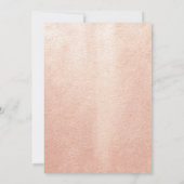 Invitation de baptême de fleur arc-en-ciel de Boho (Dos)