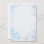 Invitation de baptême de garçon Arche de Noé (Dos)