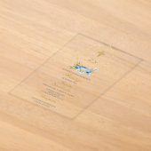 Invitation de baptême espagnole (Poser)