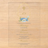 Invitation de baptême espagnole (Recto)