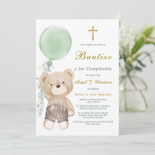 Invitation de Baptême et Anniversaire