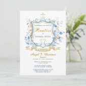 Invitation de Baptême et Premier Anniversaire (Debout devant)