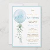 Invitation de Baptême et Premier Anniversaire Invi (Devant)