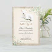 Invitation De Baptême Garçon Baptême Enfant (Debout devant)