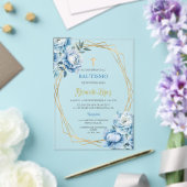 Invitation de baptême pour garçon (Insitu (Mariage))