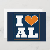 Invitation de barbecue à Auburn (AL) (Devant / Derrière)