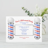 Invitation de Barber's Pole Retirement Party (Debout devant)