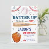 Invitation de baseball  (Debout devant)