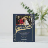 Invitation de baseball avec photo (Debout devant)