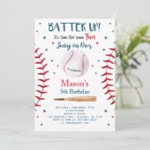 Invitation De Baseball, Invitations De Baseball, B (Debout devant)